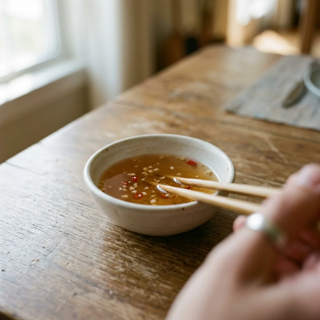Nuoc Cham Lime Fish Dipping Sauce