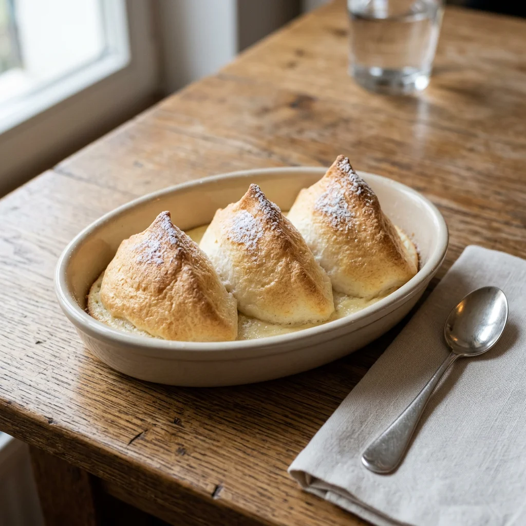 Three Mini Salzburger Nockerl