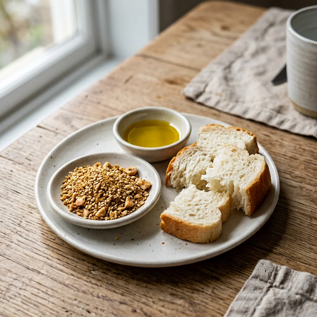 Single Hazelnut Dukkah with Bread