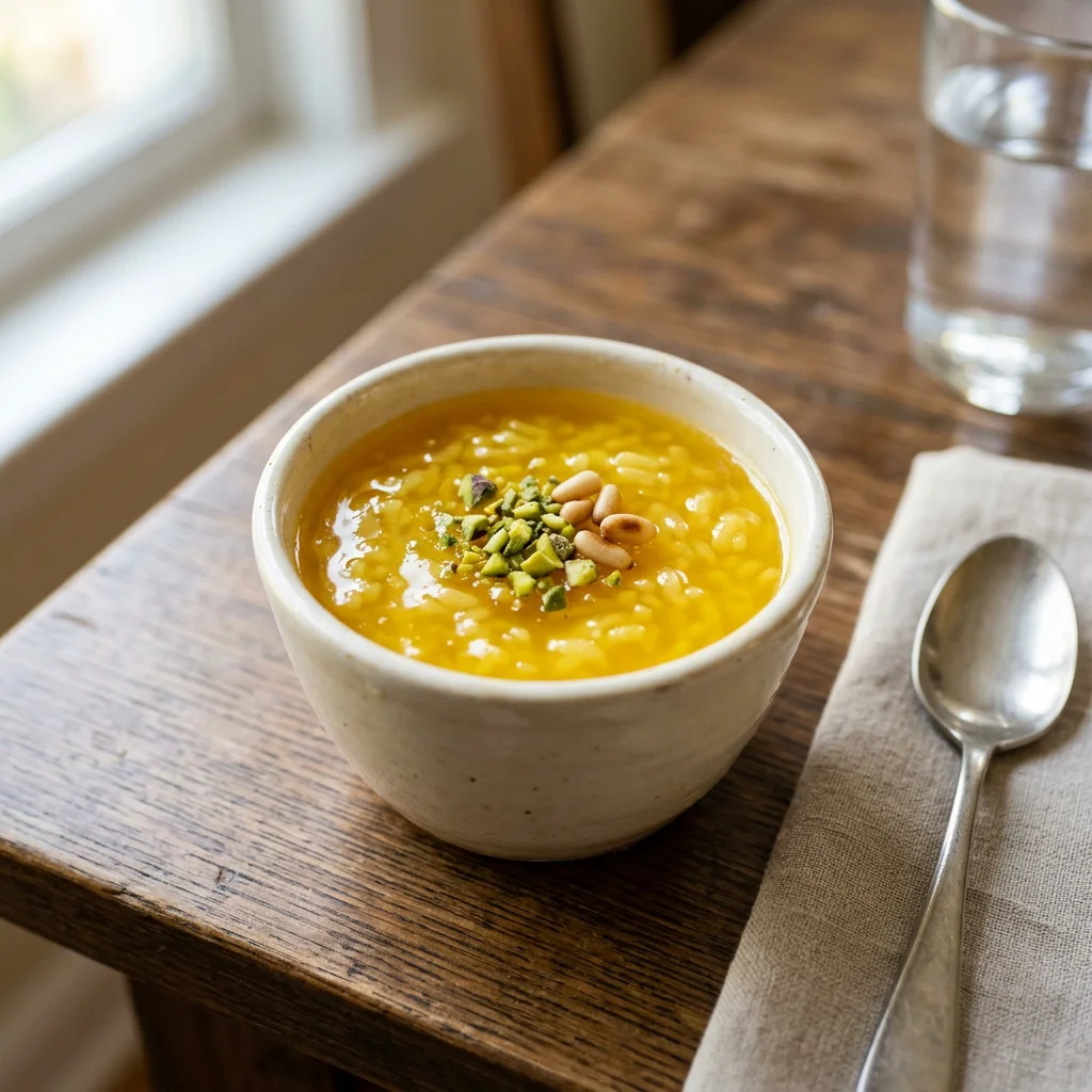 Zerde Saffron Rice Pudding Cup