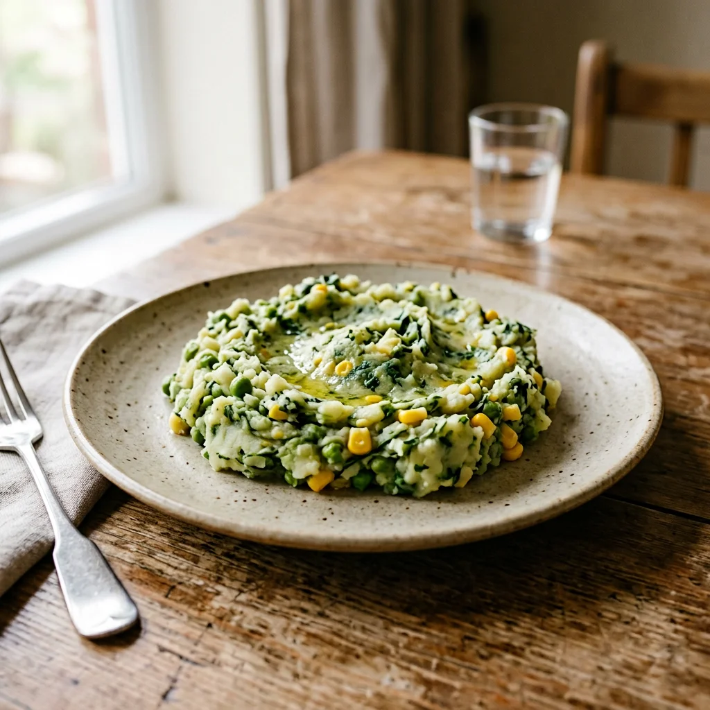 Mukimo Potato Pea Corn Spinach Mash