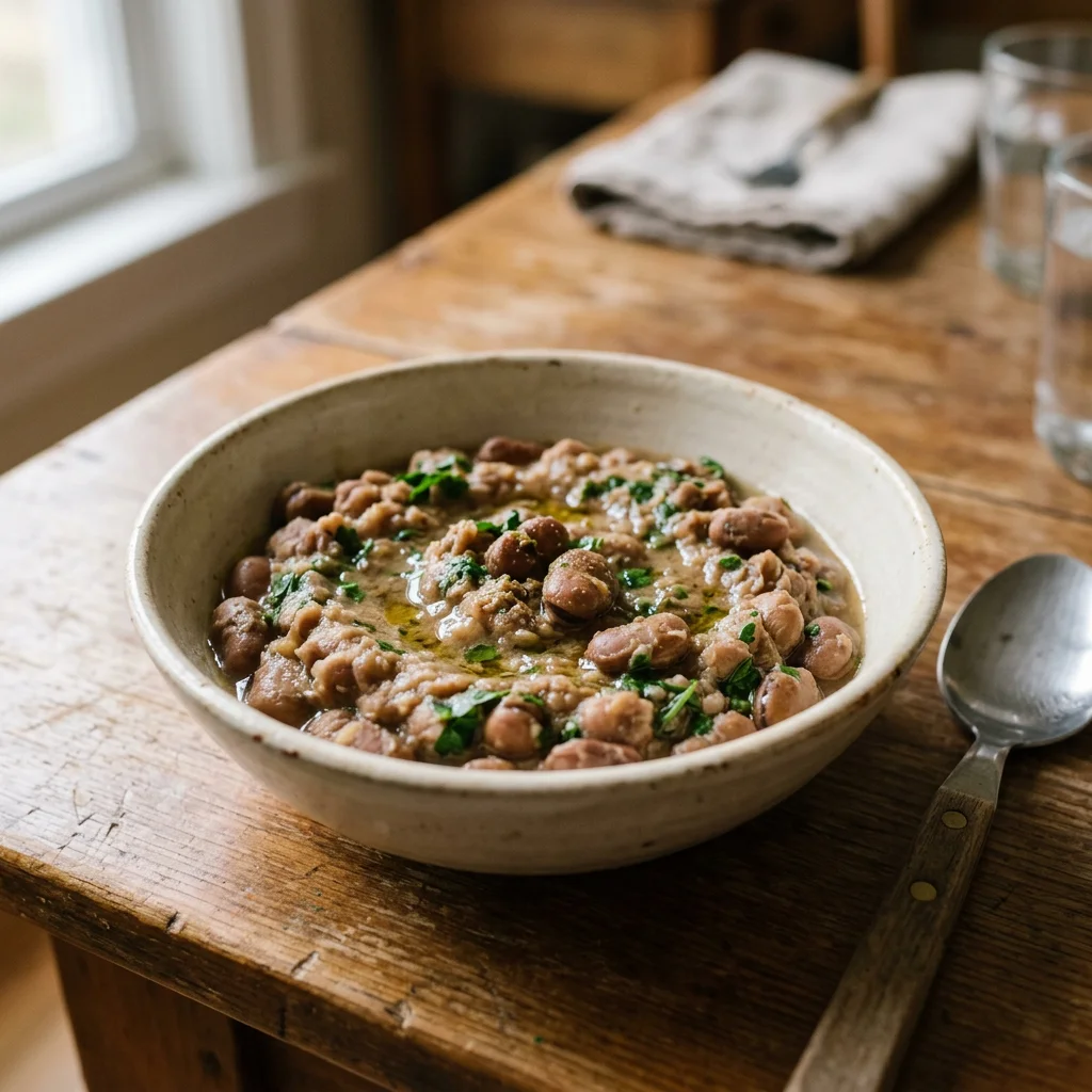 Ful Medames Dry Fava Breakfast Bowl