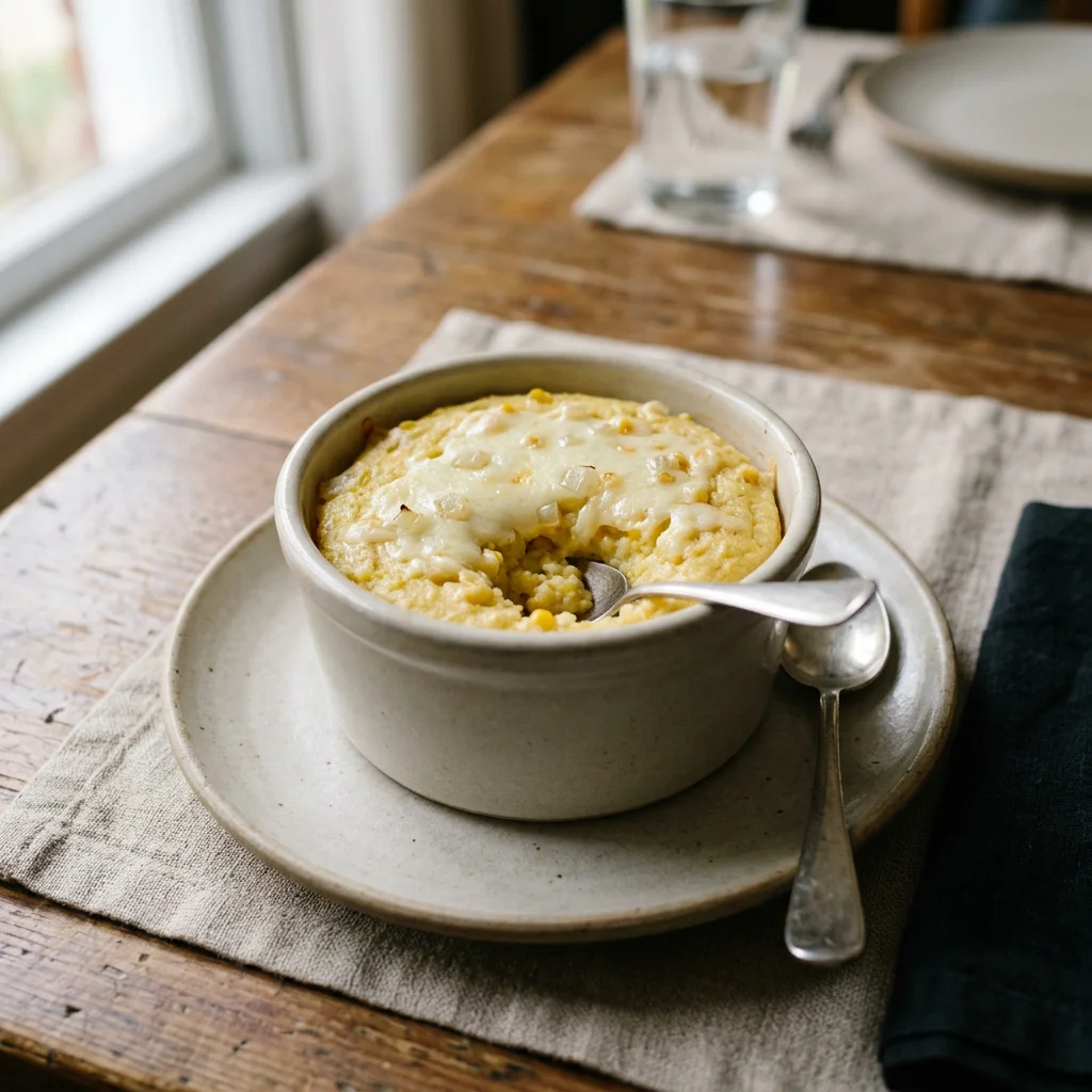 Single Humita Corn Cheese Ramekin
