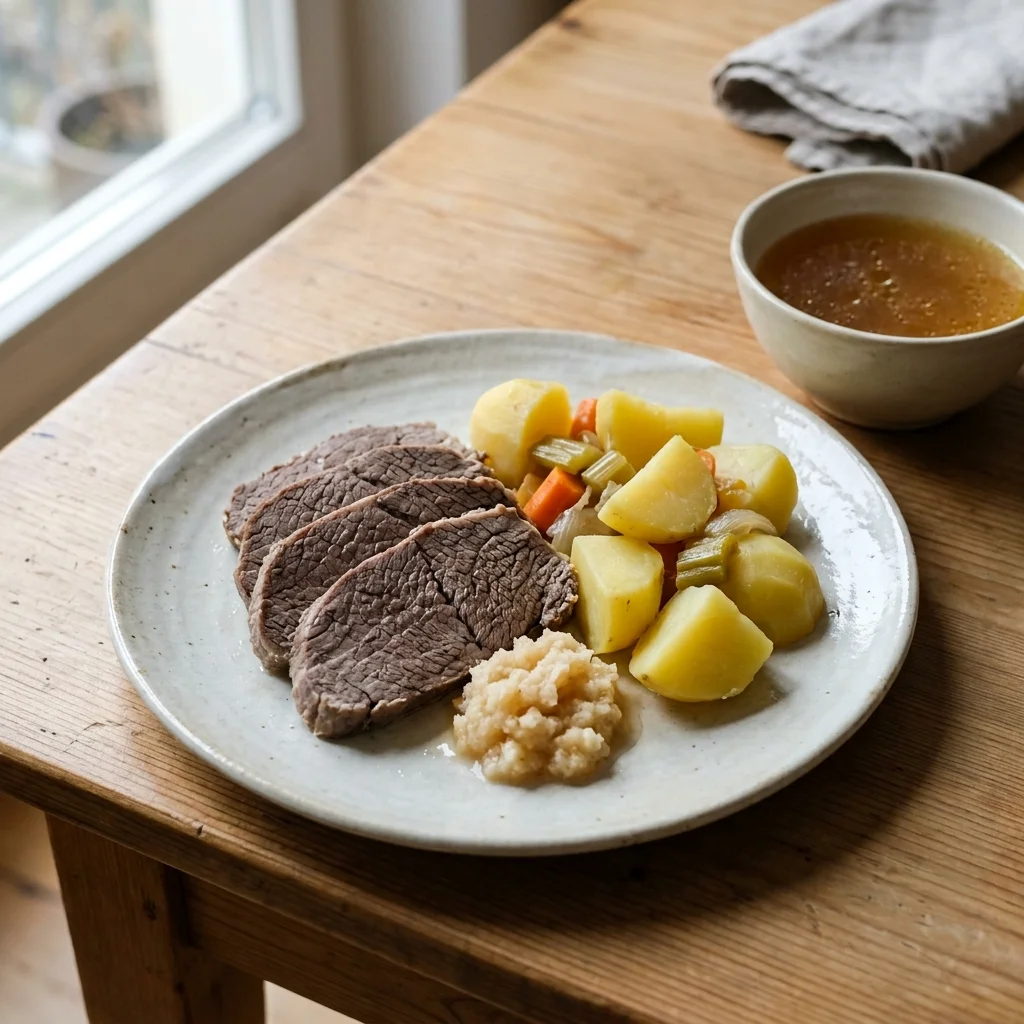 Tafelspitz with Apple Horseradish