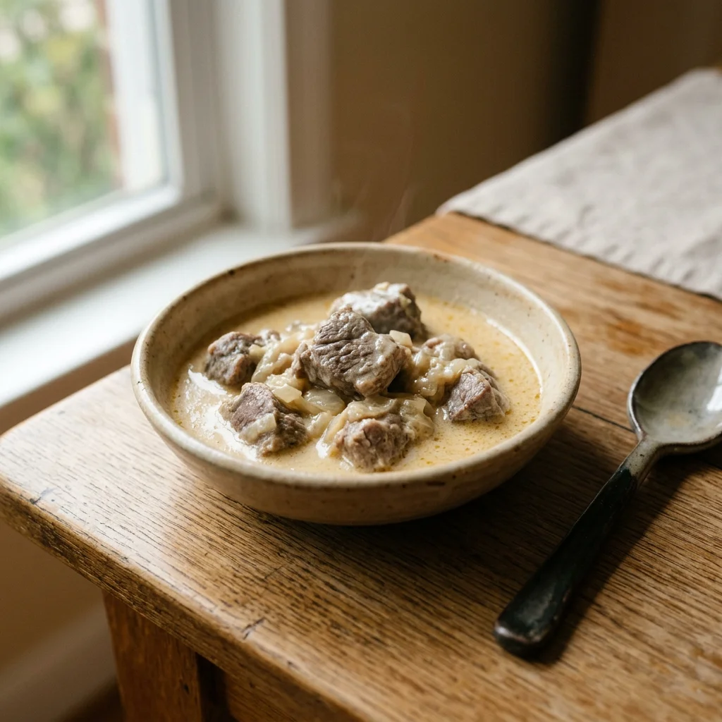 Shakriyeh Lamb and Yogurt Stew