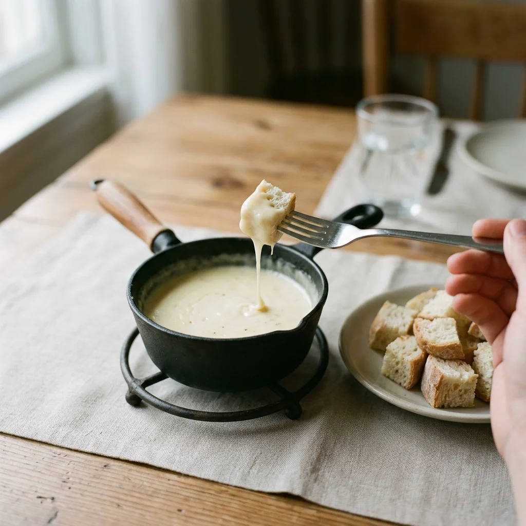 Single Gruyere Swiss Cheese Fondue