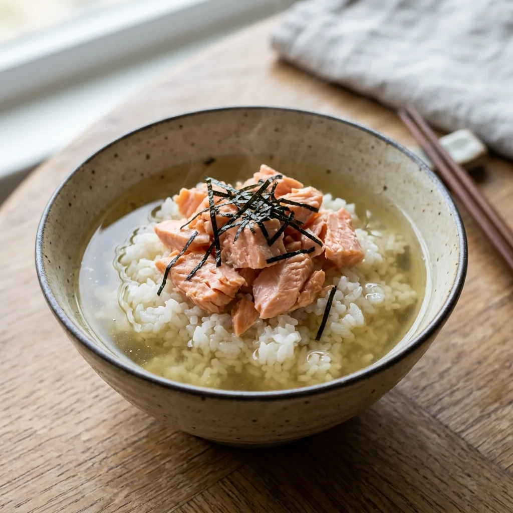 Salmon Green Tea Ochazuke
