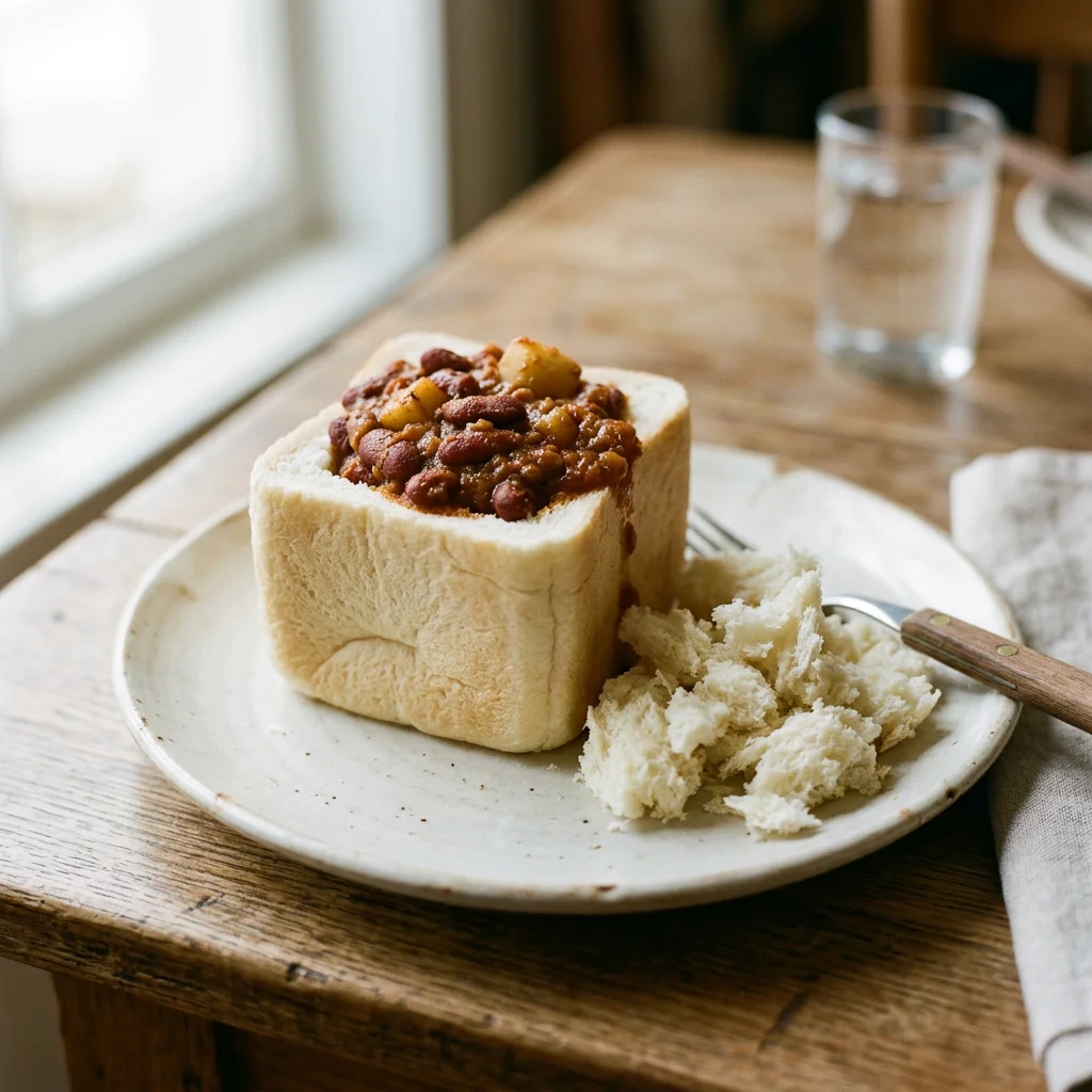 Mini Kidney Bean Bunny Chow