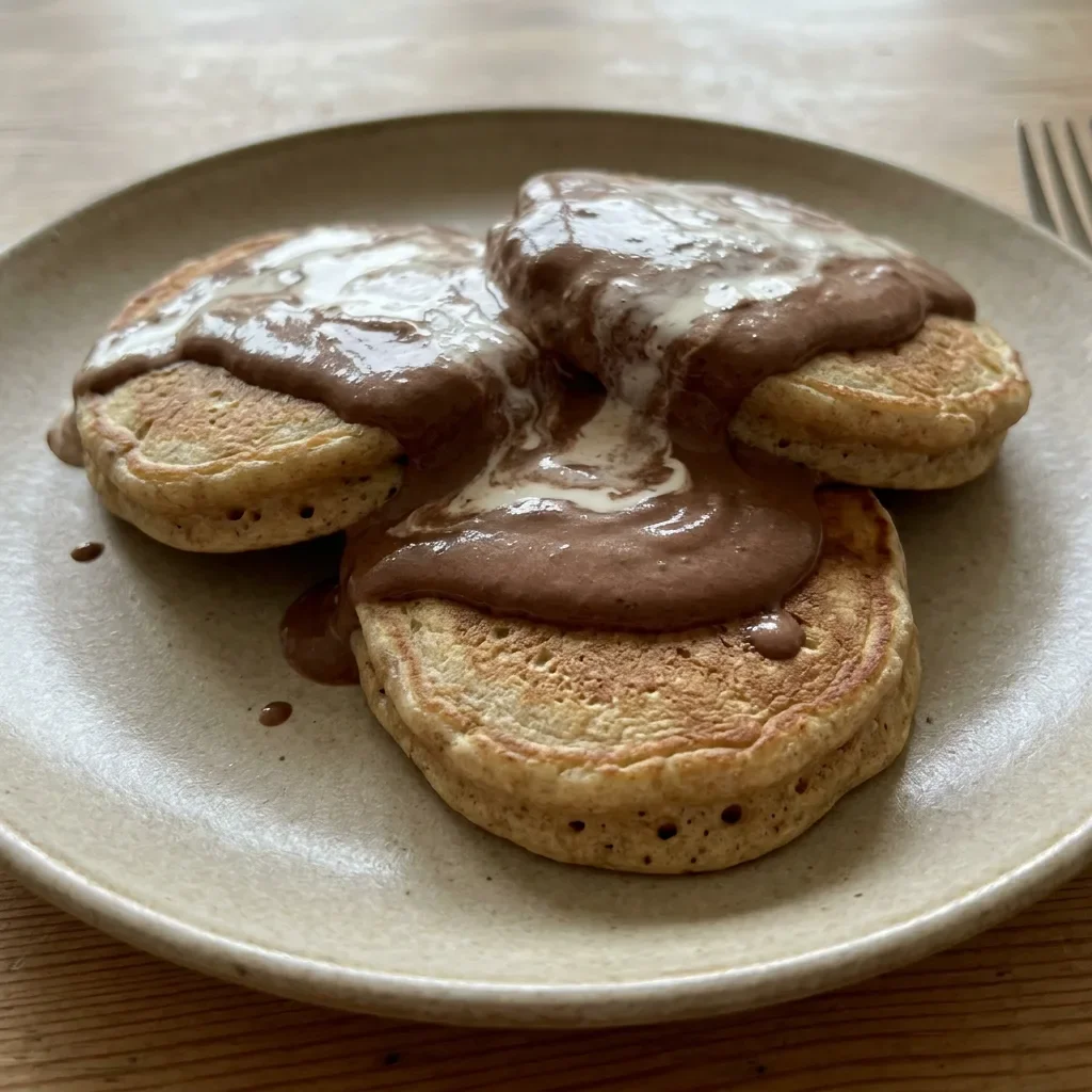 Chocolate Cream Griddle Cakes