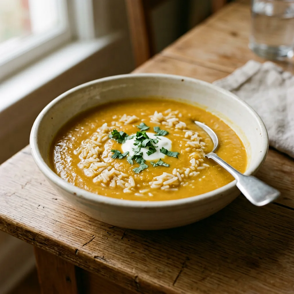 Single Apple Rice Mulligatawny